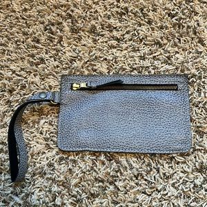 Portland Leather Fog Wristlet